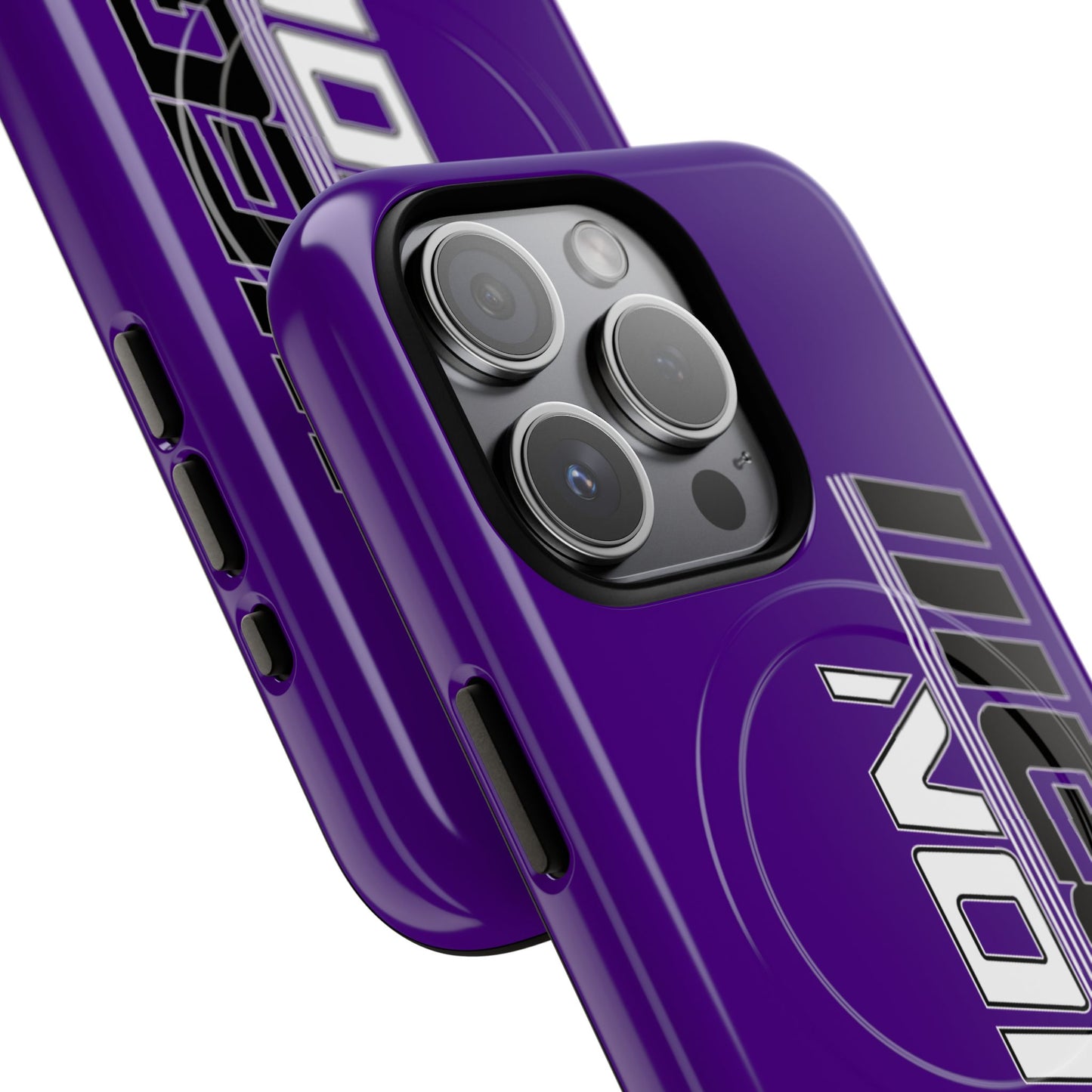 Illegal NoiZe Deep Purple Tough Magnetic iPhone Case