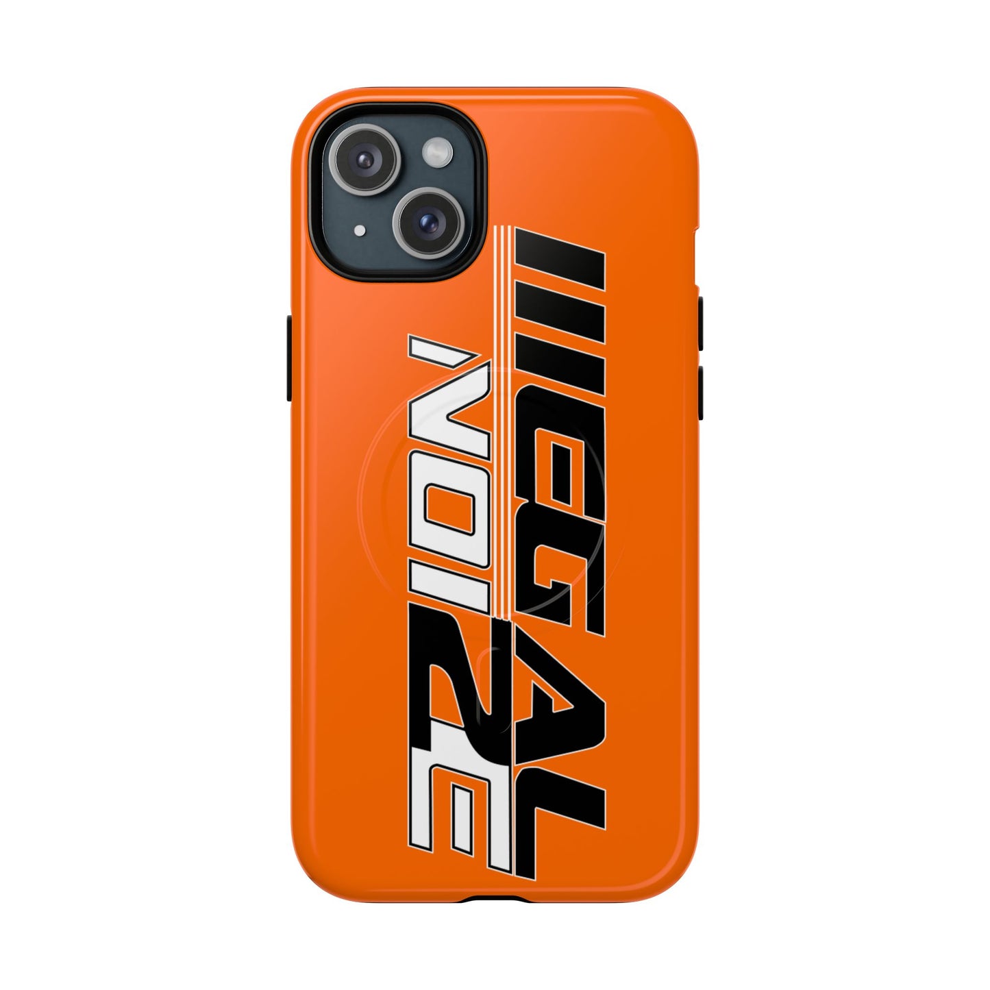 Illegal NoiZe Cosmic Orange Tough Magnetic iPhone Case