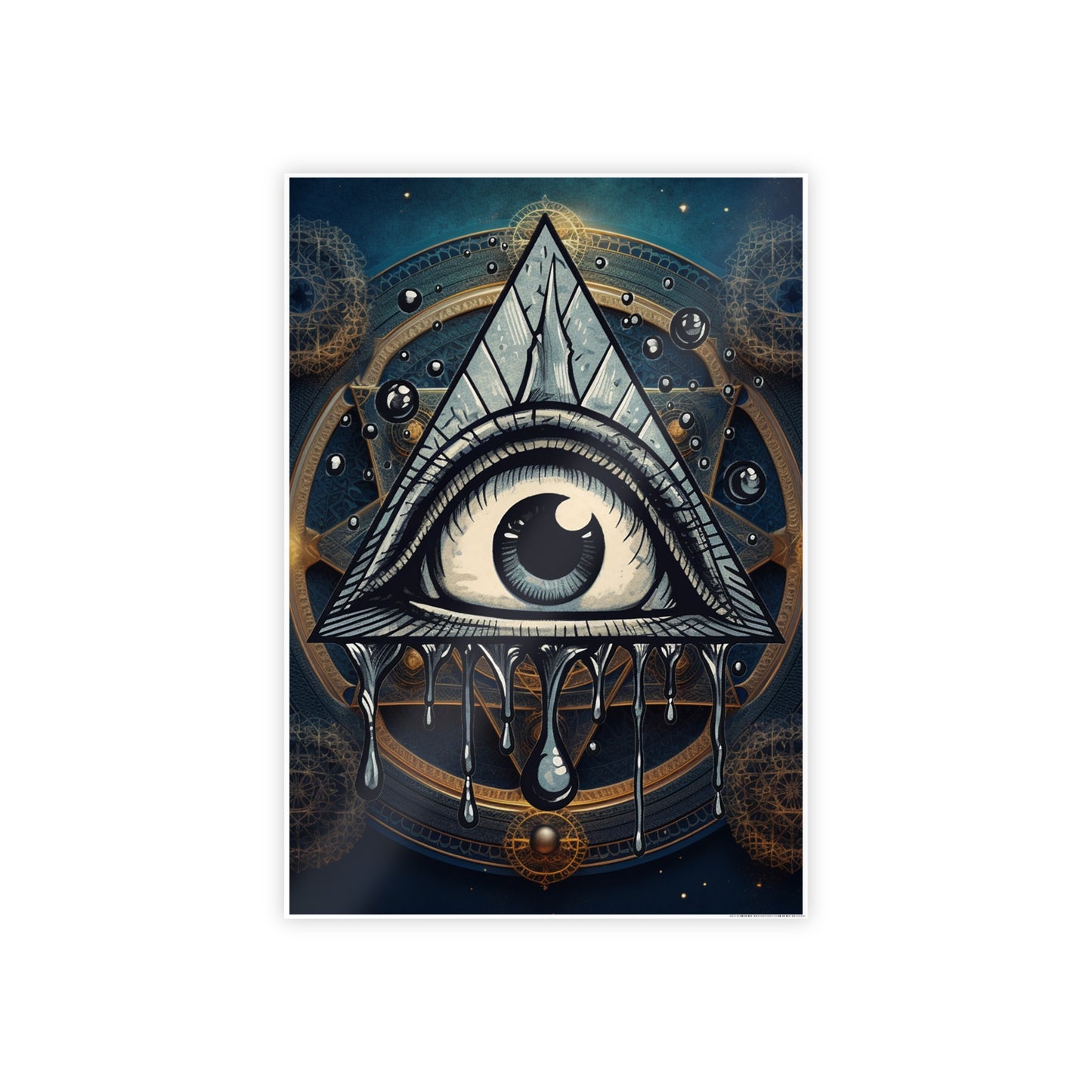 All-Seeing Eye Gloss Poster