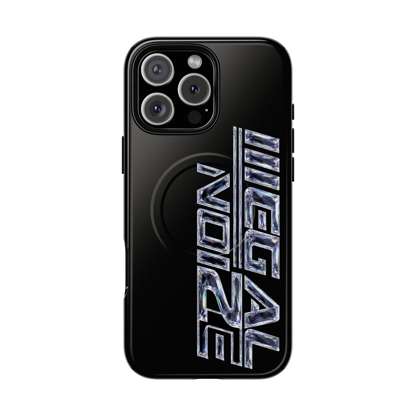 Illegal NoiZe Black Diamond Tough Magnetic iPhone Case