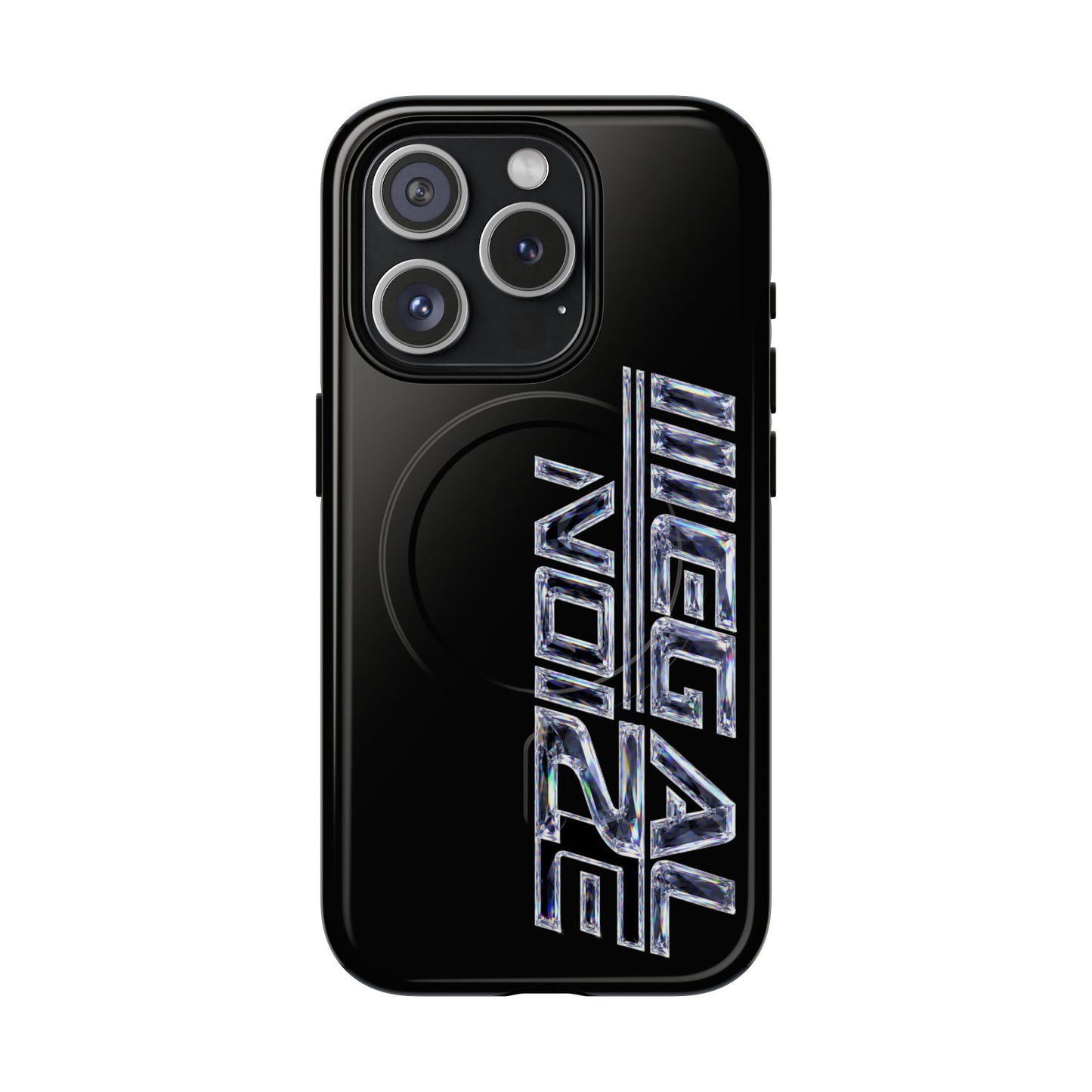 Illegal NoiZe Black Diamond Tough Magnetic iPhone Case