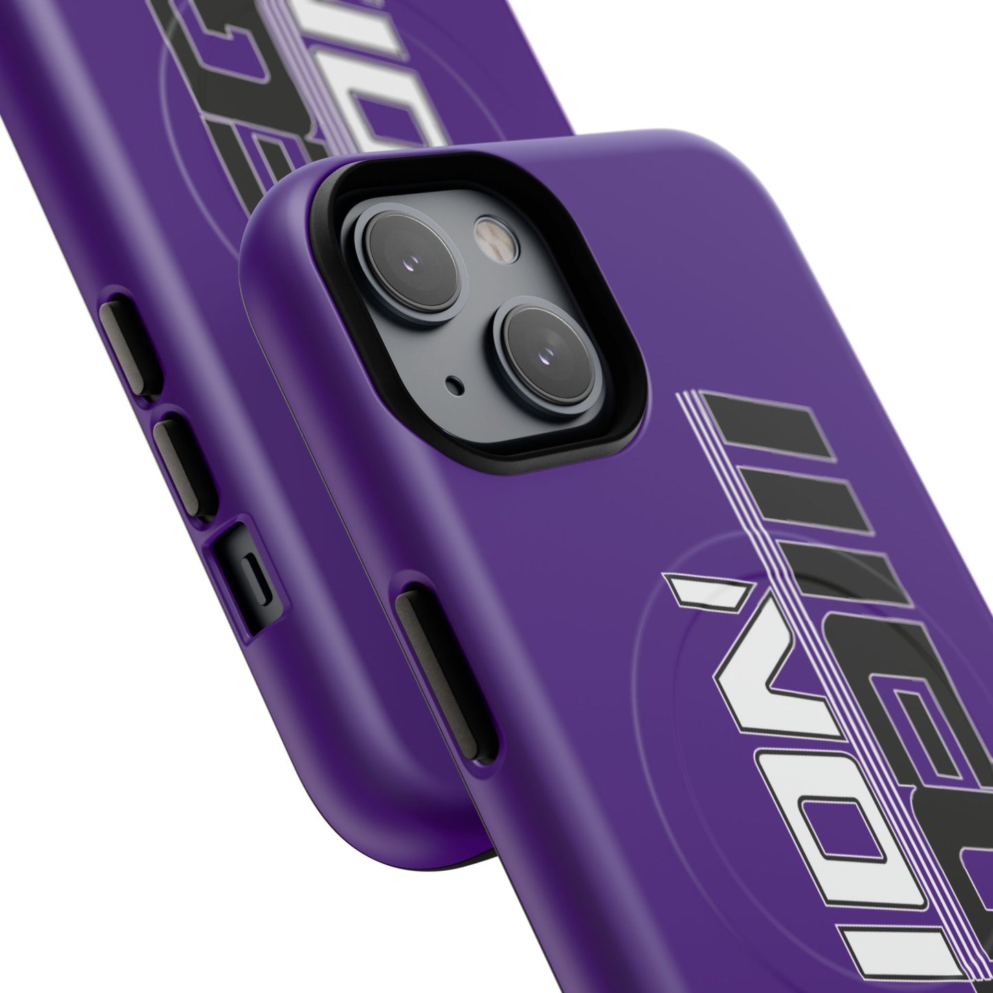 Illegal NoiZe Deep Purple Tough Magnetic iPhone Case
