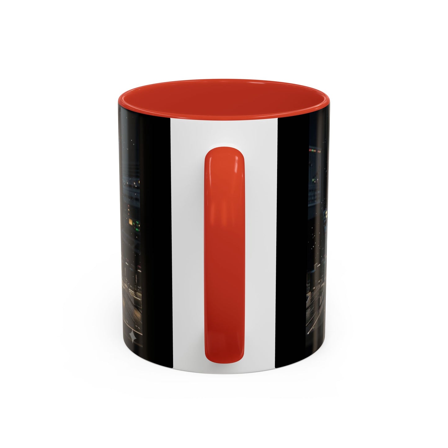 Golden Cassette Galaxy Mug – Retro Music Studio Coffee Cup (11oz)