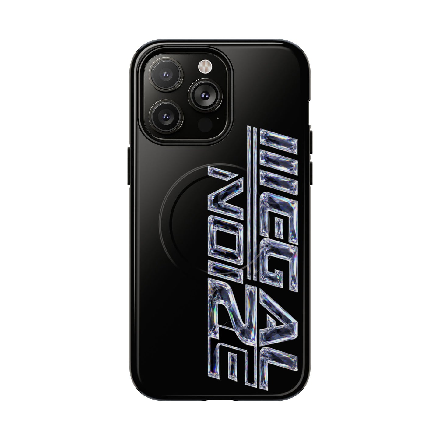 Illegal NoiZe Black Diamond Tough Magnetic iPhone Case