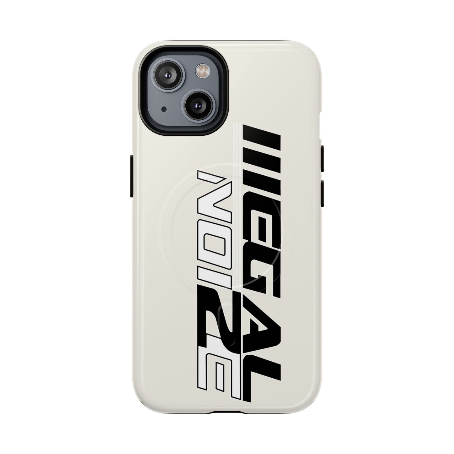 Illegal NoiZe Frost White Tough Magnetic iPhone Case