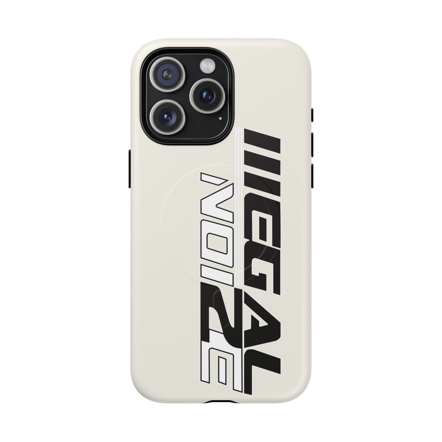 Illegal NoiZe Frost White Tough Magnetic iPhone Case