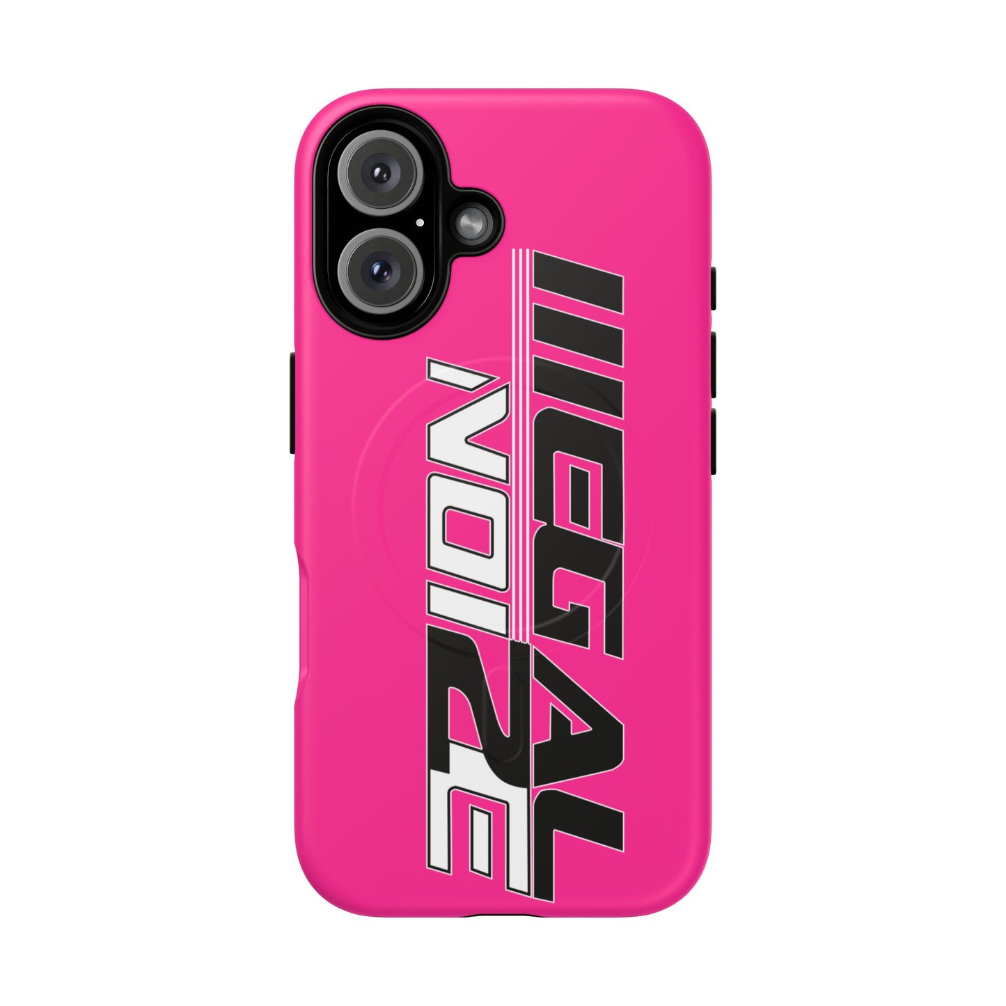 Illegal NoiZe Hot Pink Tough Magnetic iPhone Case