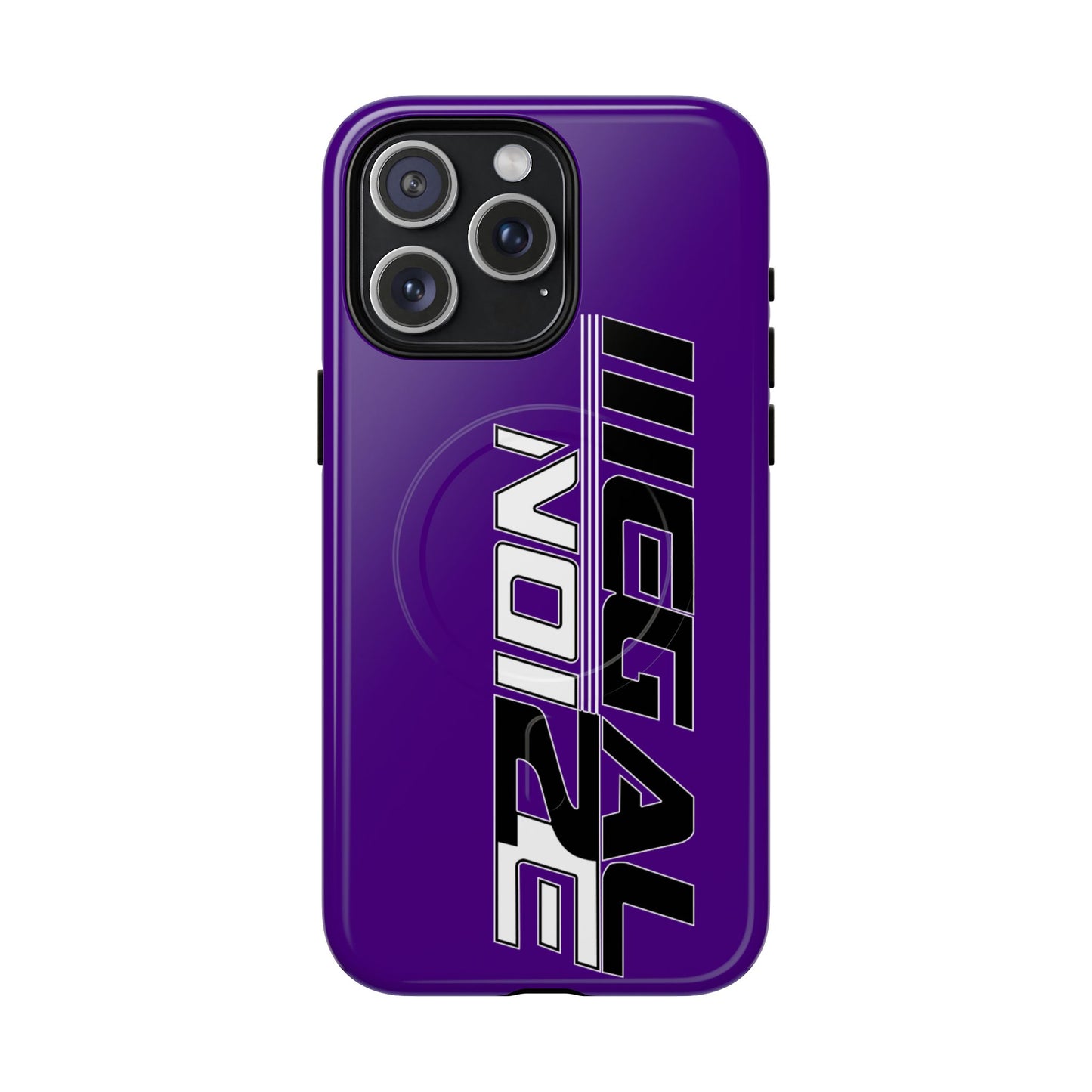 Illegal NoiZe Deep Purple Tough Magnetic iPhone Case