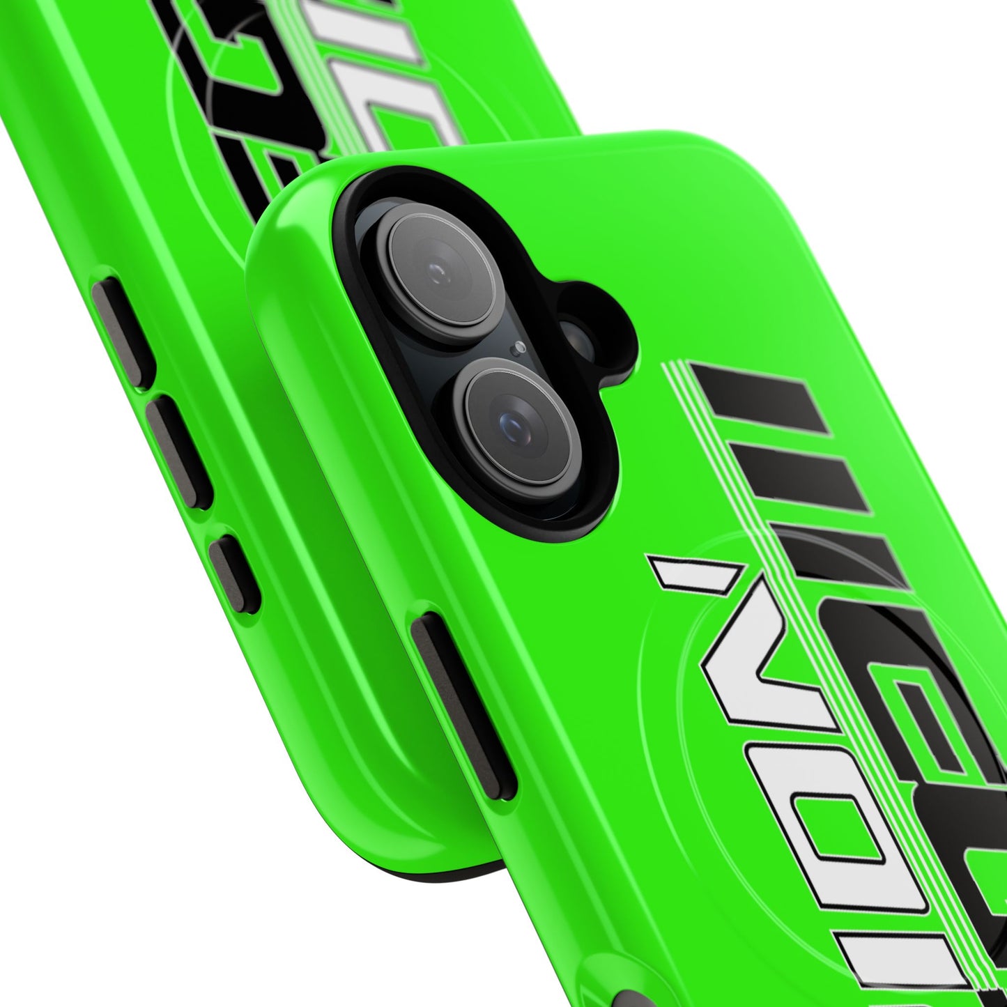 Illegal NoiZe Neon Green Tough Magnetic iPhone Case