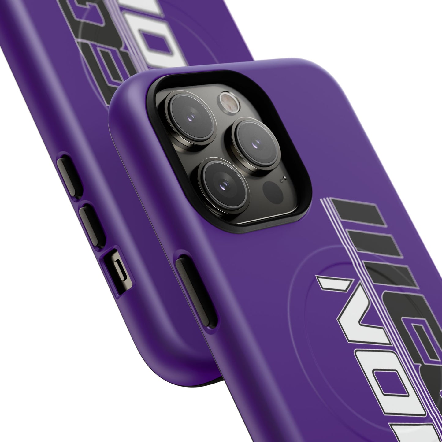 Illegal NoiZe Deep Purple Tough Magnetic iPhone Case