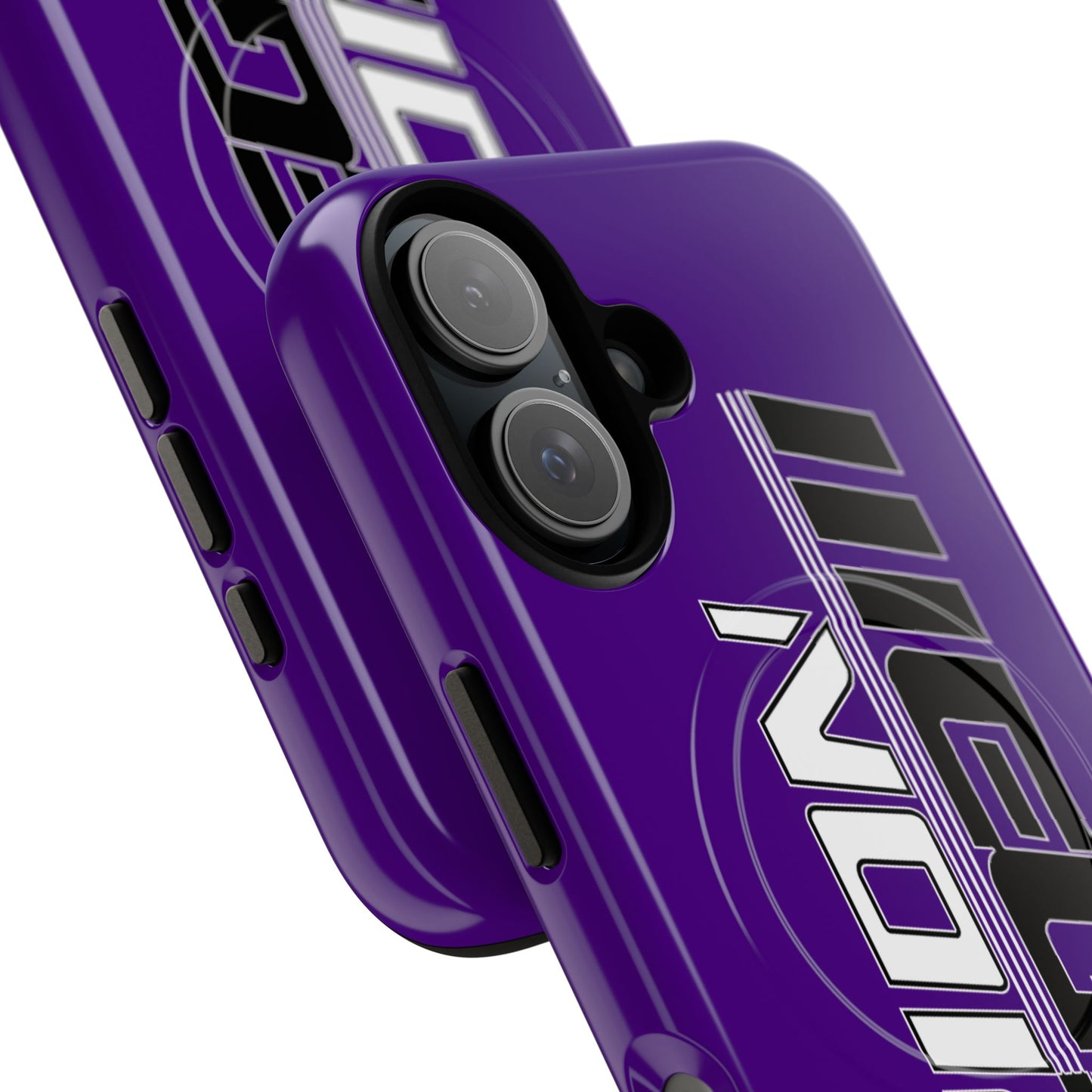 Illegal NoiZe Deep Purple Tough Magnetic iPhone Case