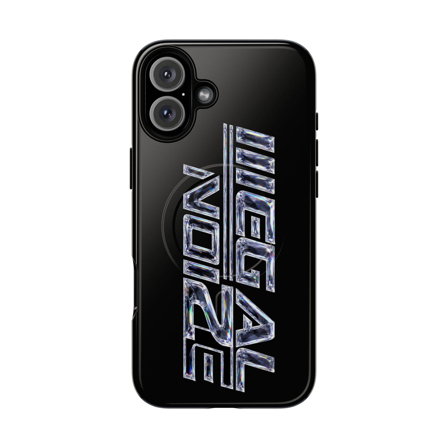 Illegal NoiZe Black Diamond Tough Magnetic iPhone Case