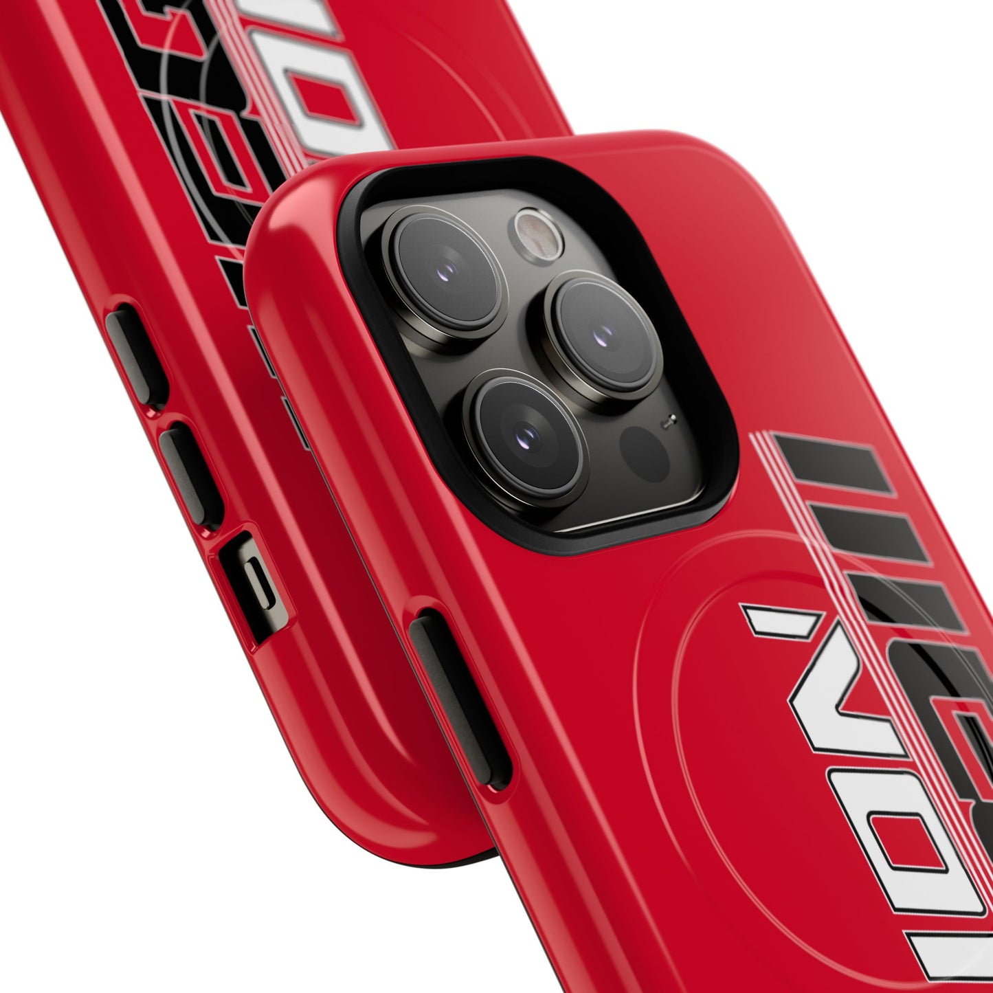 Illegal NoiZe Racing Red Tough Magnetic iPhone Case