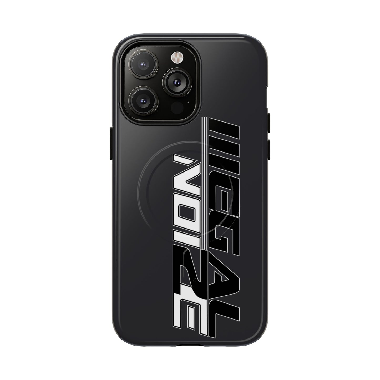 Illegal NoiZe Gunmetal Graphite Tough Magnetic iPhone Case