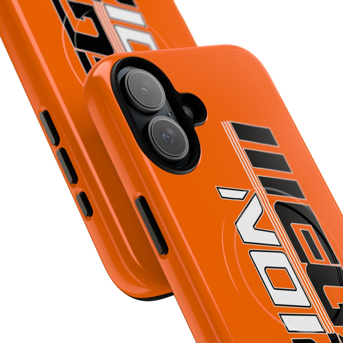 Illegal NoiZe Cosmic Orange Tough Magnetic iPhone Case