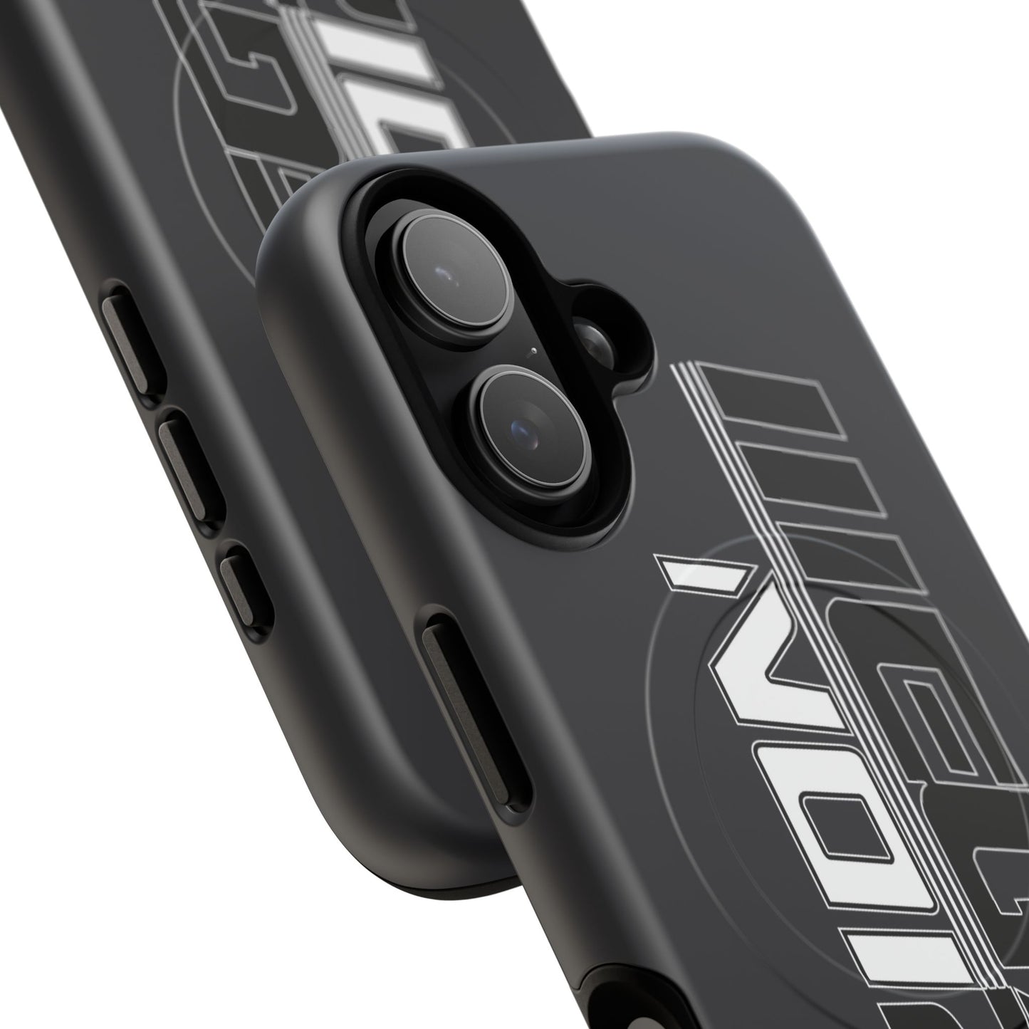 Illegal NoiZe Gunmetal Graphite Tough Magnetic iPhone Case