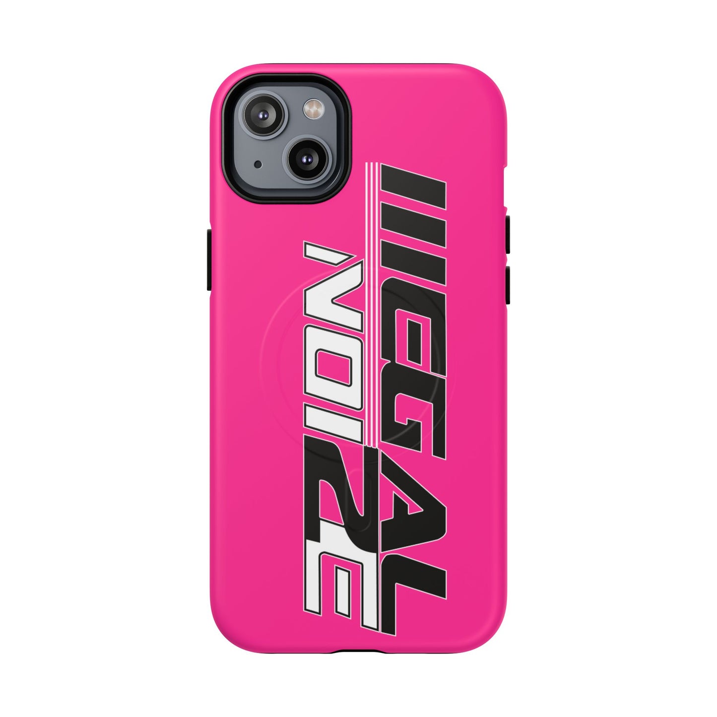 Illegal NoiZe Hot Pink Tough Magnetic iPhone Case