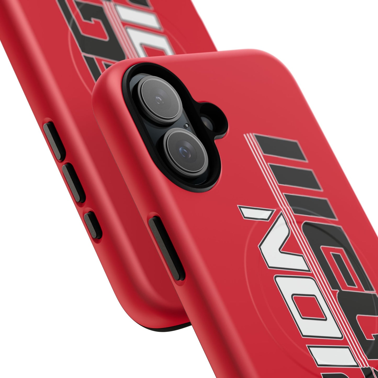 Illegal NoiZe Racing Red Tough Magnetic iPhone Case