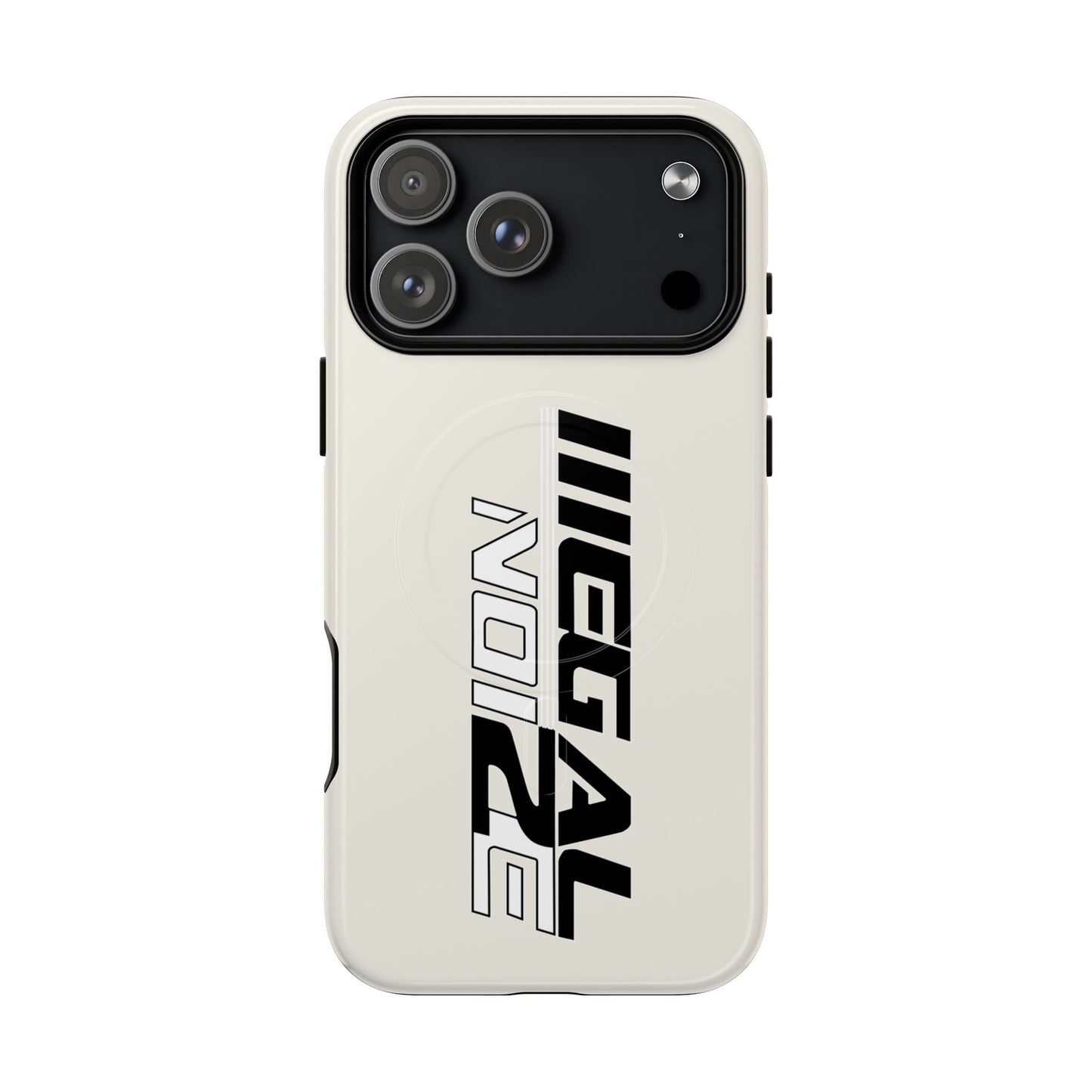 Illegal NoiZe Frost White Tough Magnetic iPhone Case