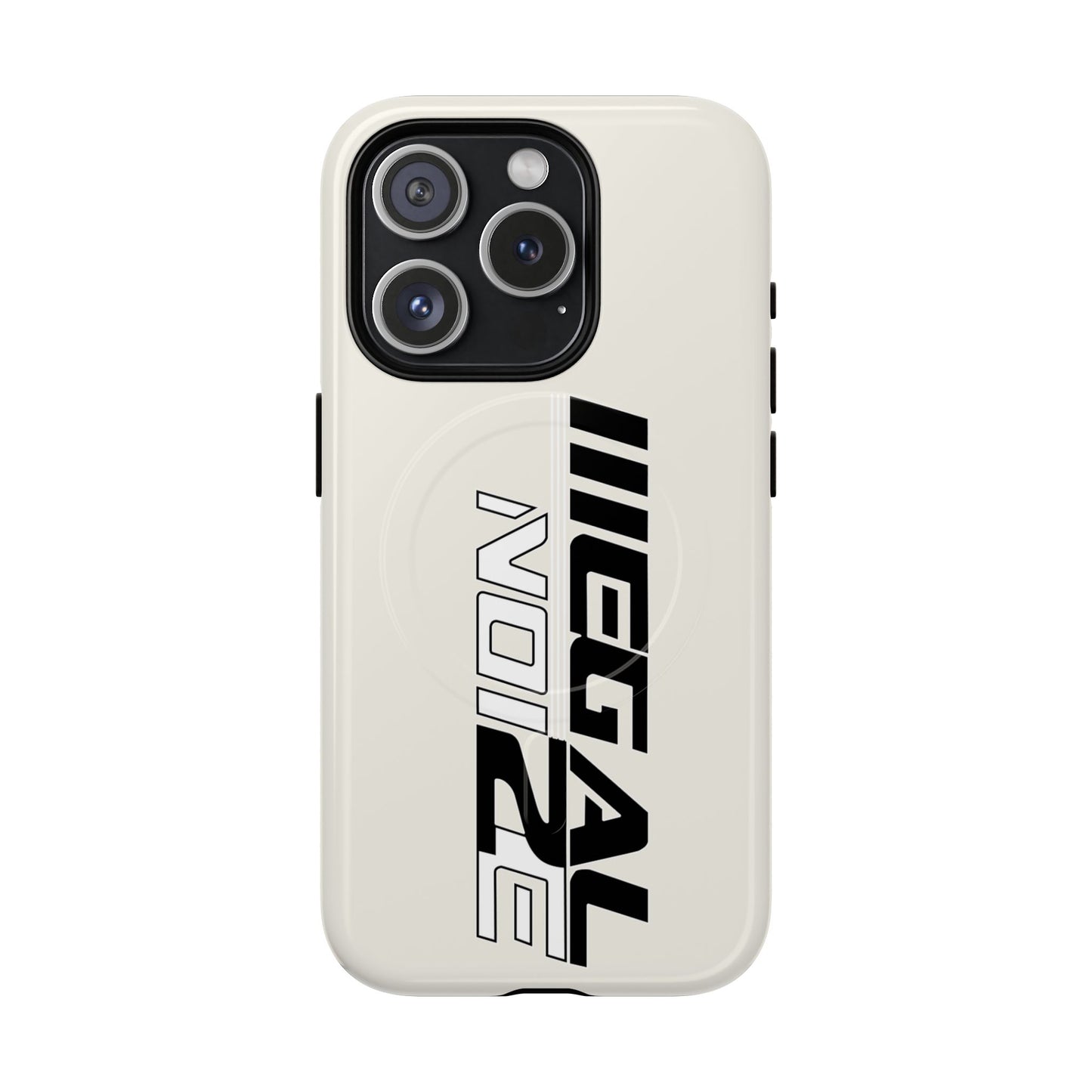 Illegal NoiZe Frost White Tough Magnetic iPhone Case