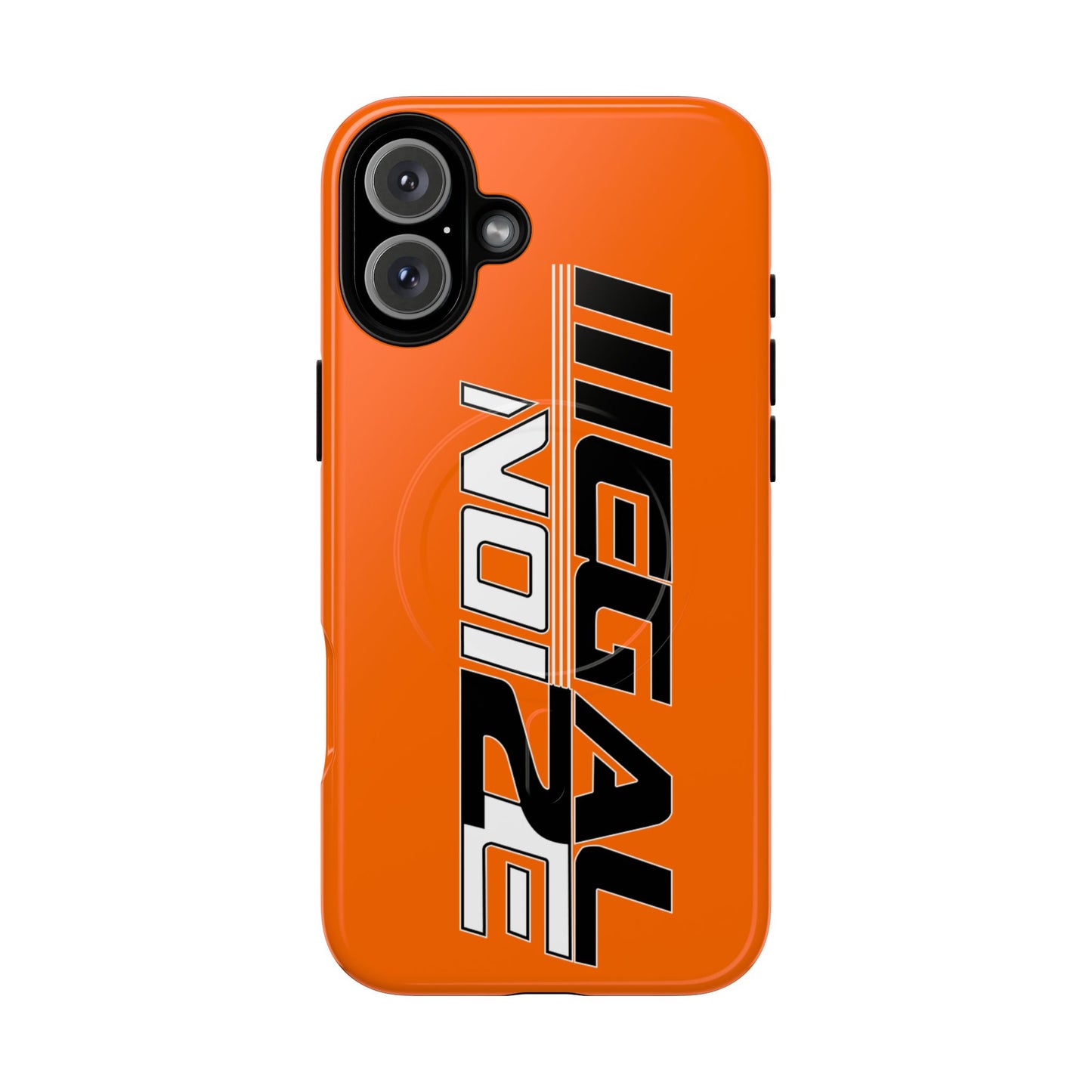 Illegal NoiZe Cosmic Orange Tough Magnetic iPhone Case