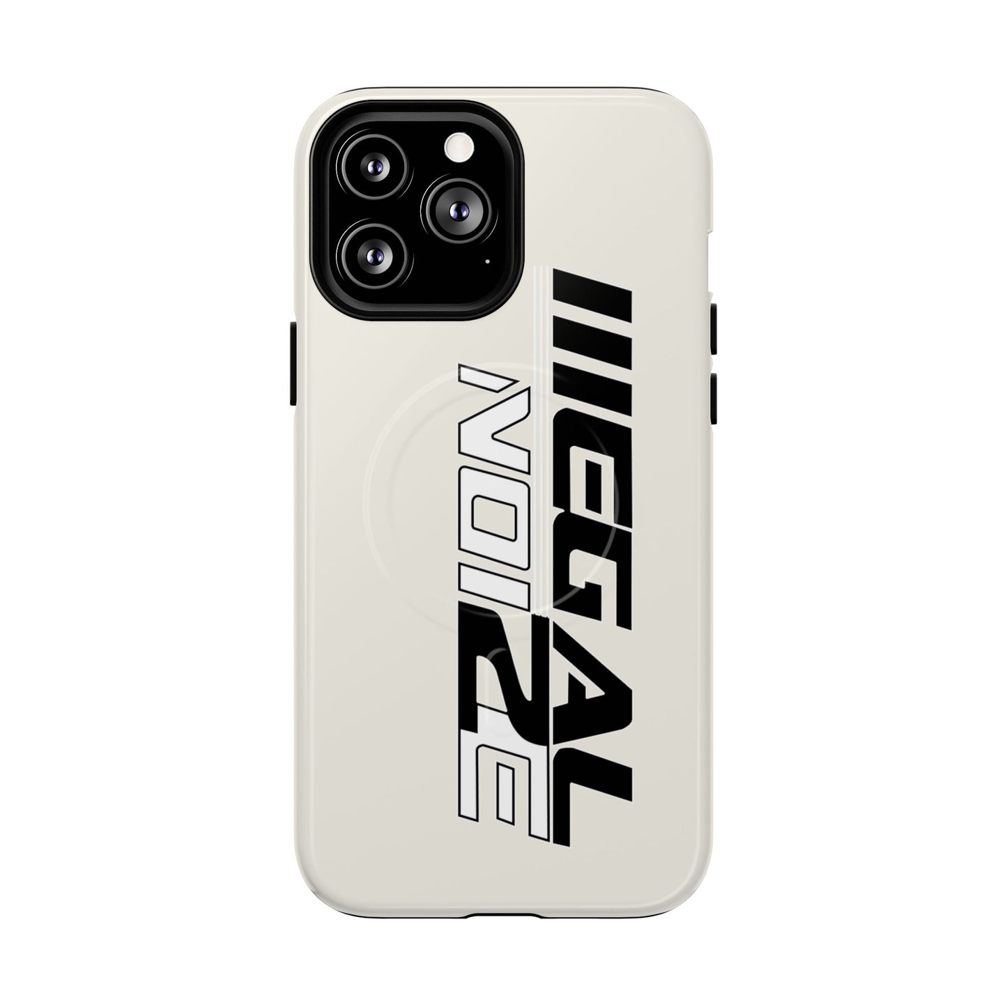 Illegal NoiZe Frost White Tough Magnetic iPhone Case