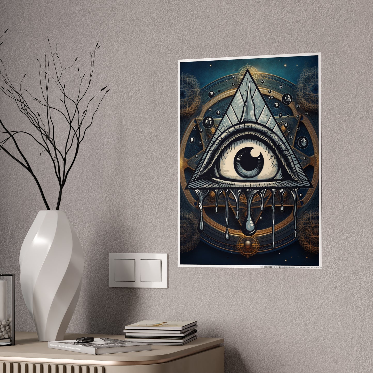 All-Seeing Eye Gloss Poster