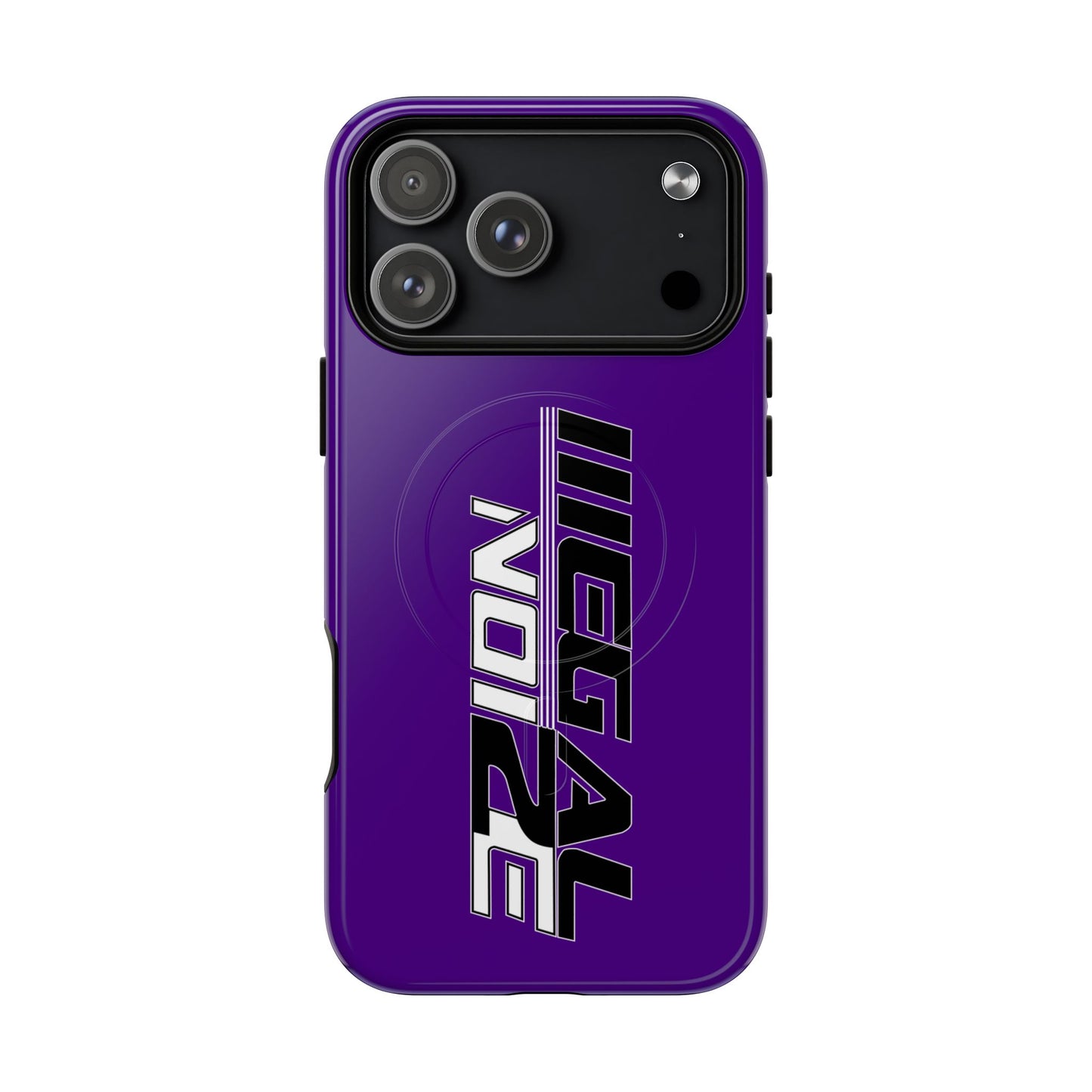 Illegal NoiZe Deep Purple Tough Magnetic iPhone Case