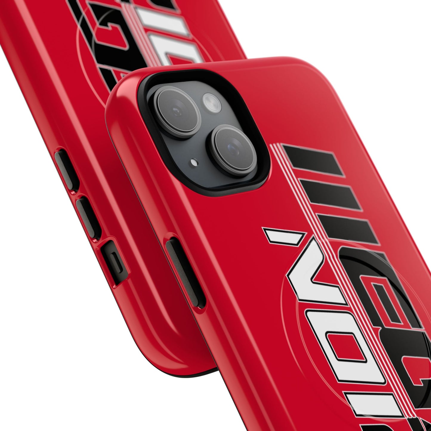 Illegal NoiZe Racing Red Tough Magnetic iPhone Case