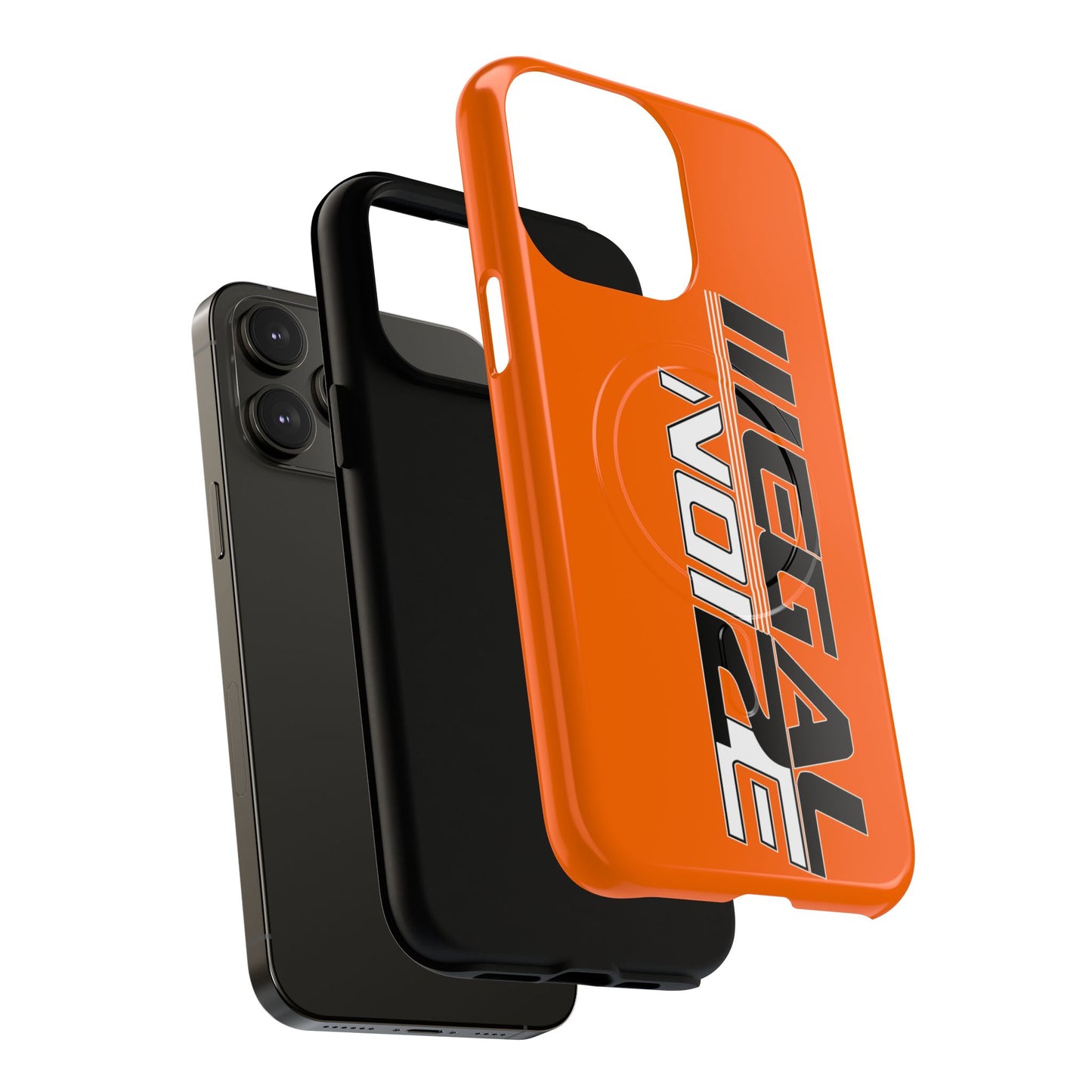 Illegal NoiZe Cosmic Orange Tough Magnetic iPhone Case