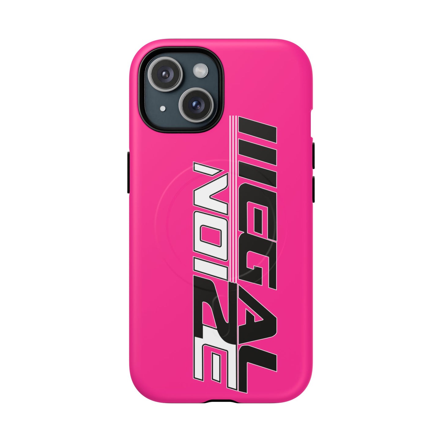 Illegal NoiZe Hot Pink Tough Magnetic iPhone Case