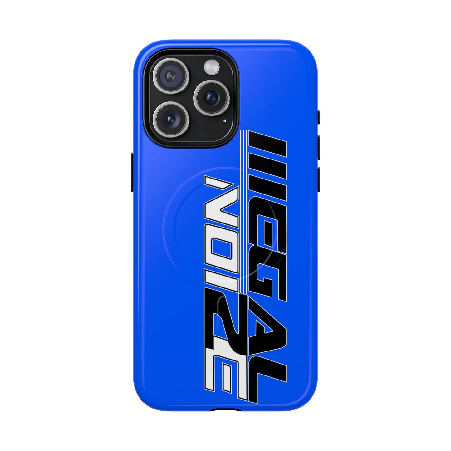 Illegal NoiZe Electric Blue Tough Magnetic iPhone Case