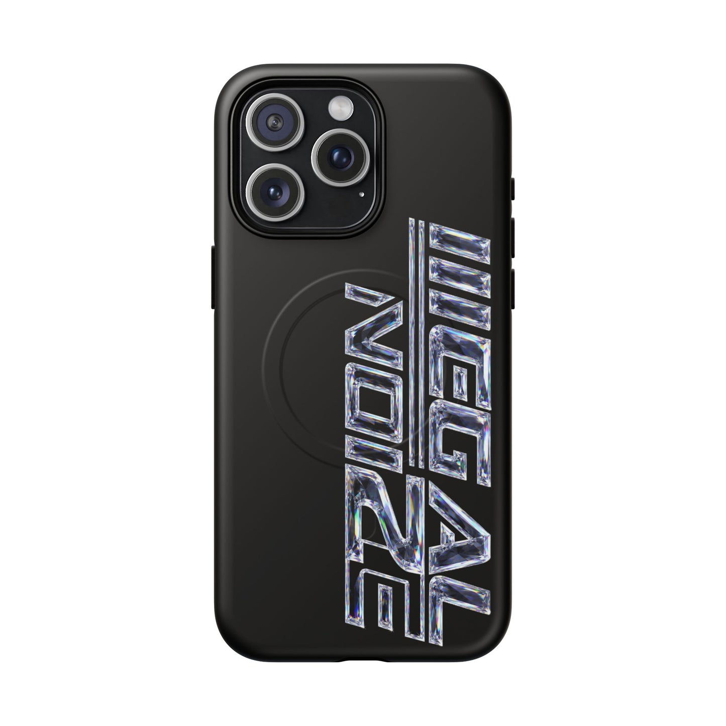 Illegal NoiZe Black Diamond Tough Magnetic iPhone Case