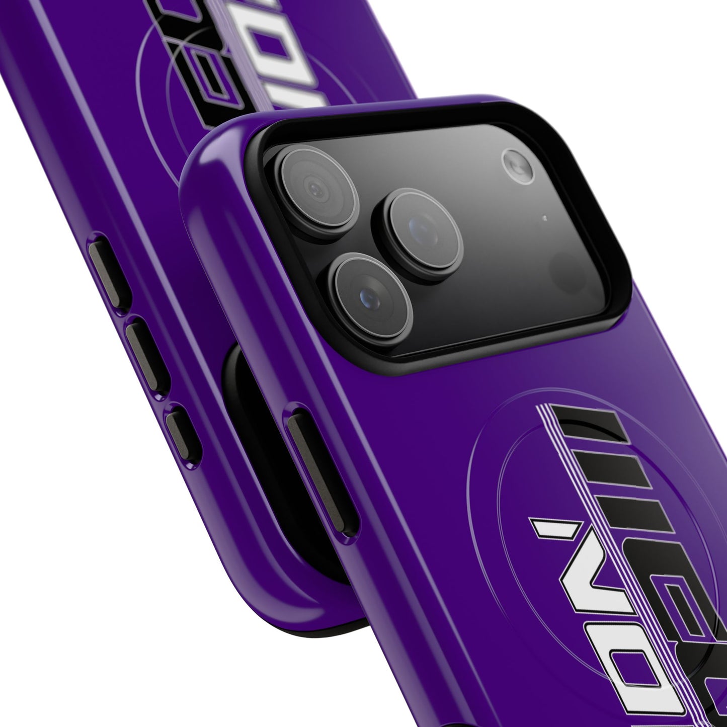 Illegal NoiZe Deep Purple Tough Magnetic iPhone Case