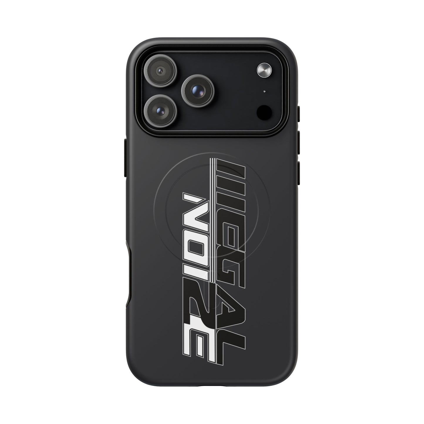Illegal NoiZe Gunmetal Graphite Tough Magnetic iPhone Case