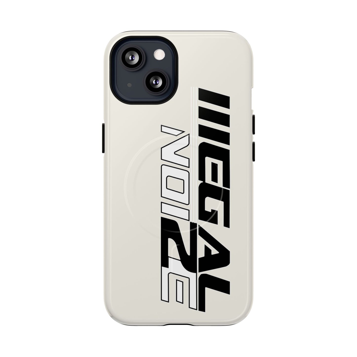 Illegal NoiZe Frost White Tough Magnetic iPhone Case