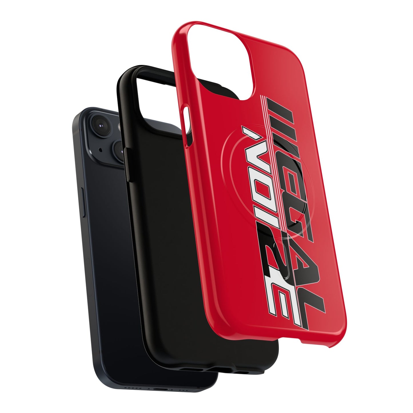 Illegal NoiZe Racing Red Tough Magnetic iPhone Case