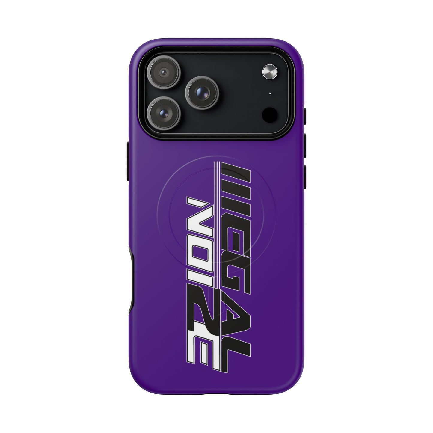 Illegal NoiZe Deep Purple Tough Magnetic iPhone Case