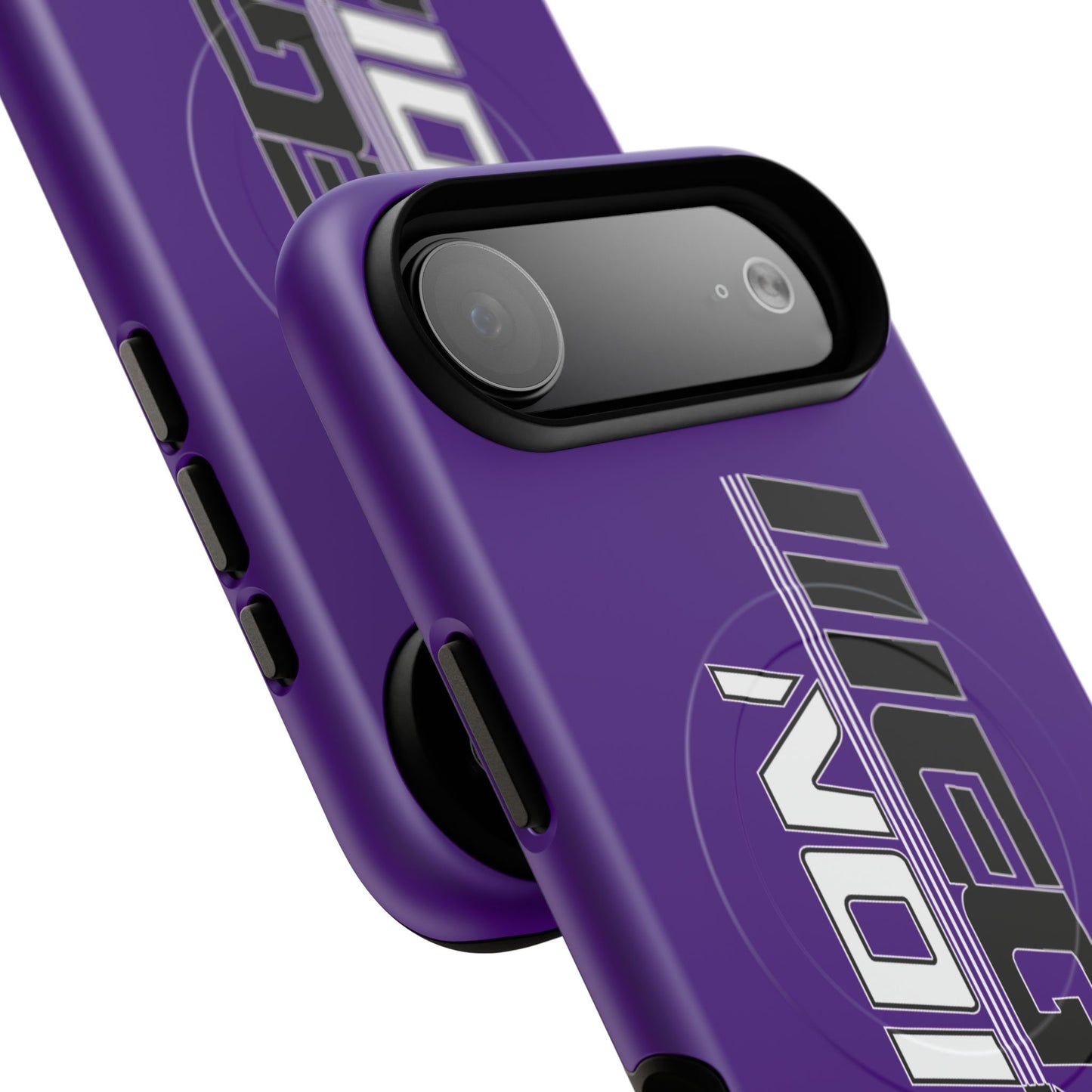 Illegal NoiZe Deep Purple Tough Magnetic iPhone Case