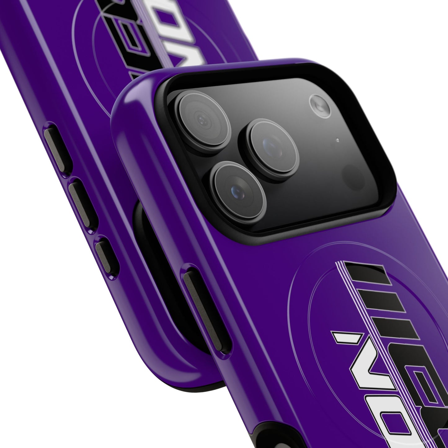 Illegal NoiZe Deep Purple Tough Magnetic iPhone Case