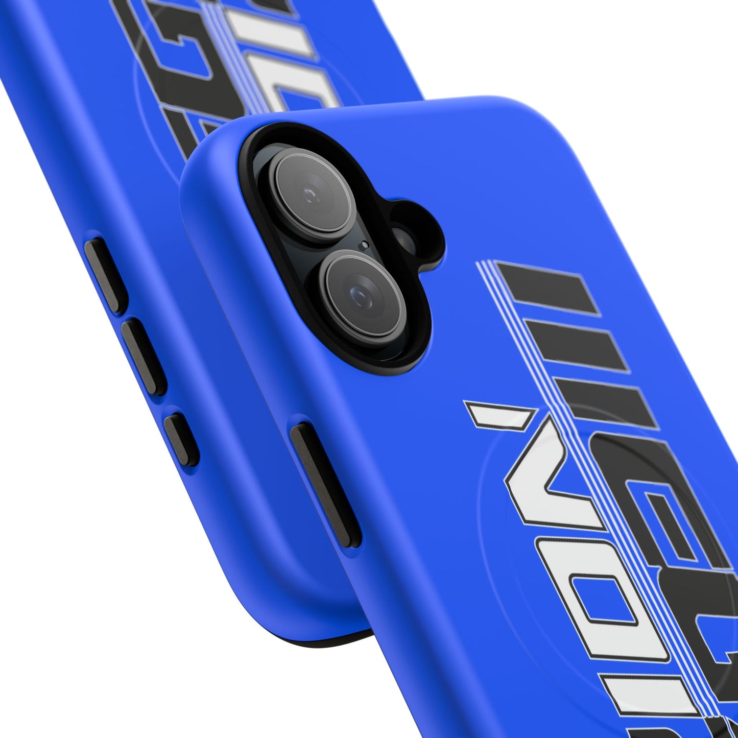 Illegal NoiZe Electric Blue Tough Magnetic iPhone Case