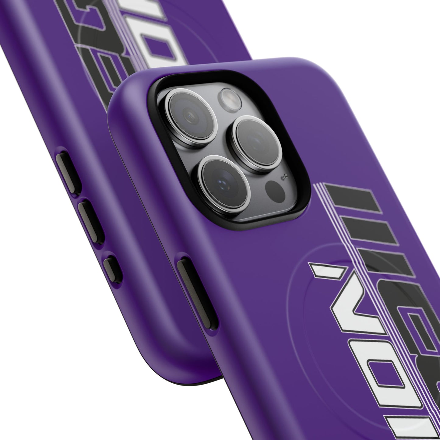 Illegal NoiZe Deep Purple Tough Magnetic iPhone Case