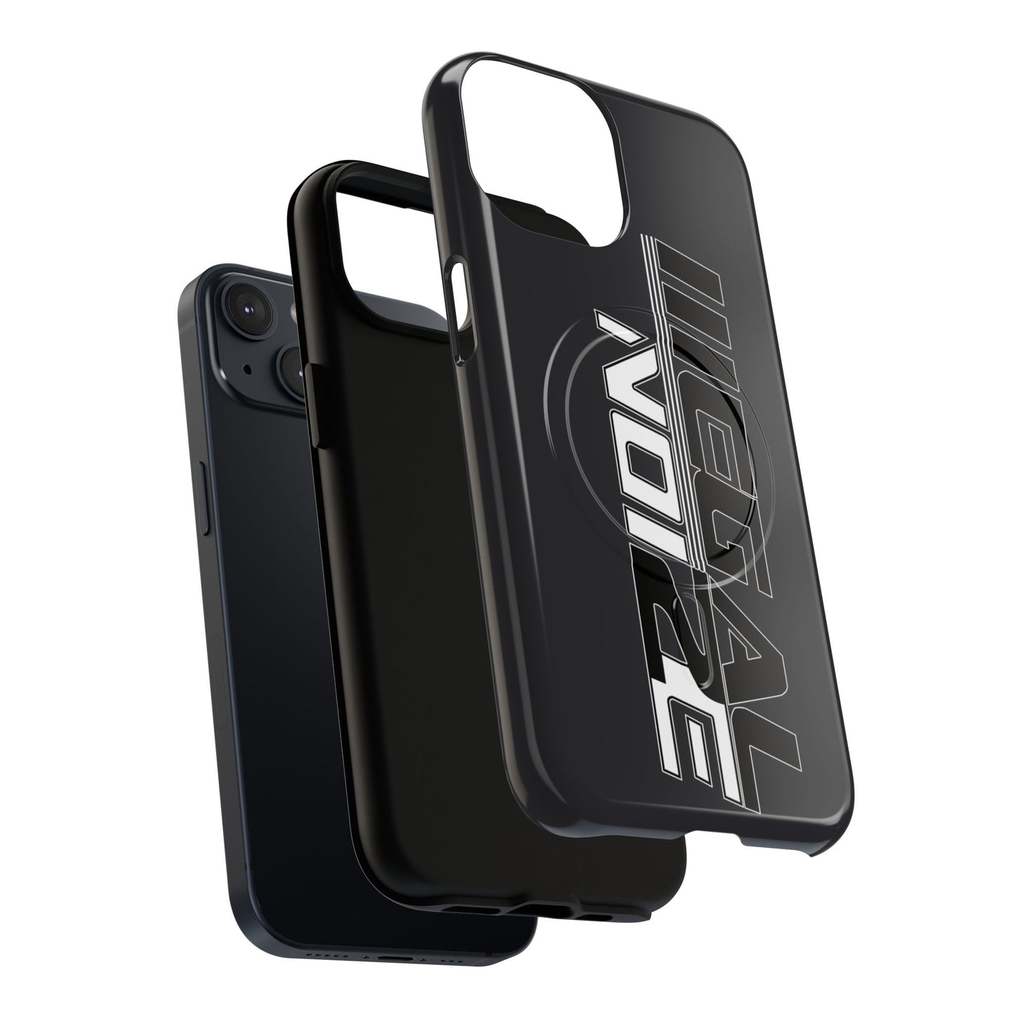 Illegal NoiZe Gunmetal Graphite Tough Magnetic iPhone Case