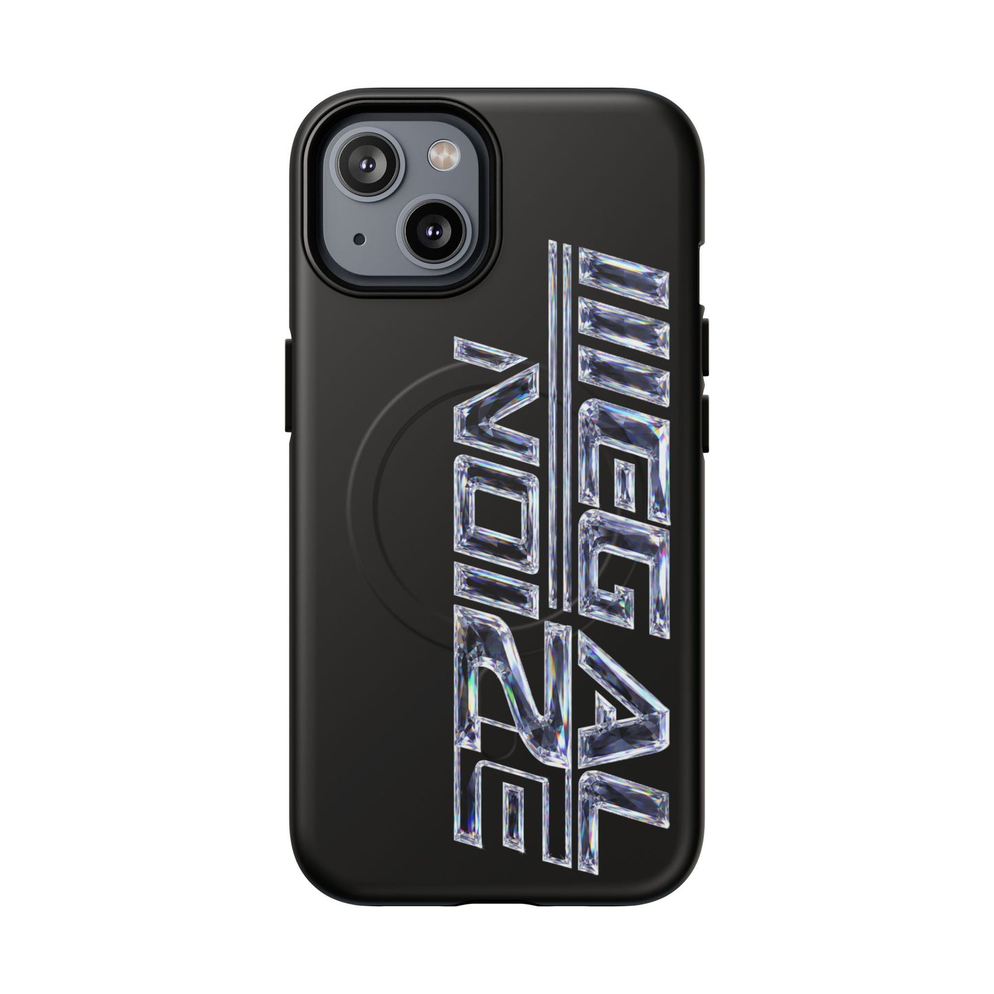 Illegal NoiZe Black Diamond Tough Magnetic iPhone Case
