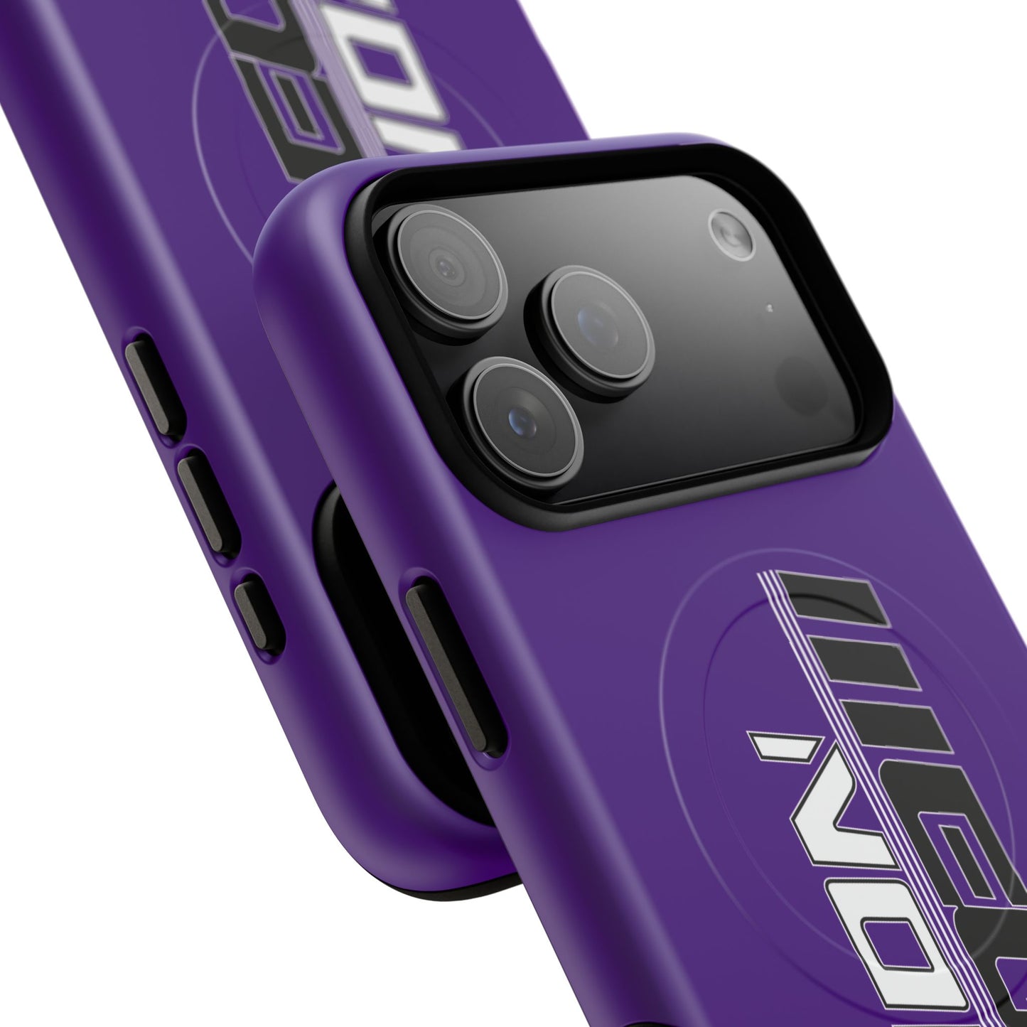Illegal NoiZe Deep Purple Tough Magnetic iPhone Case