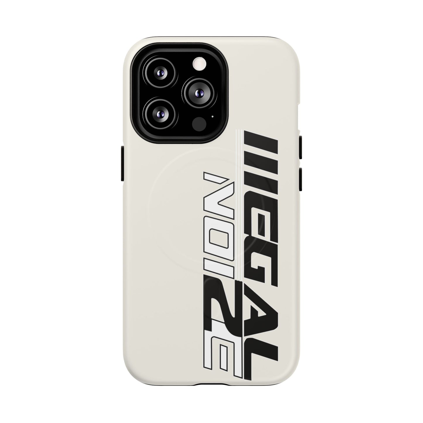 Illegal NoiZe Frost White Tough Magnetic iPhone Case