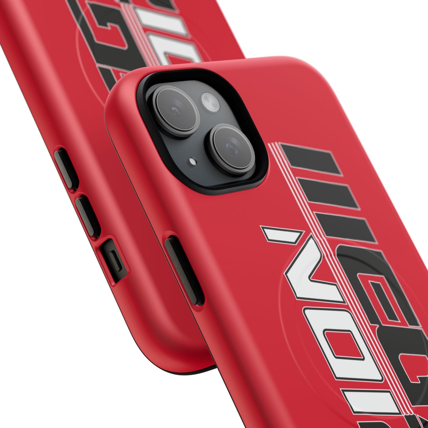 Illegal NoiZe Racing Red Tough Magnetic iPhone Case