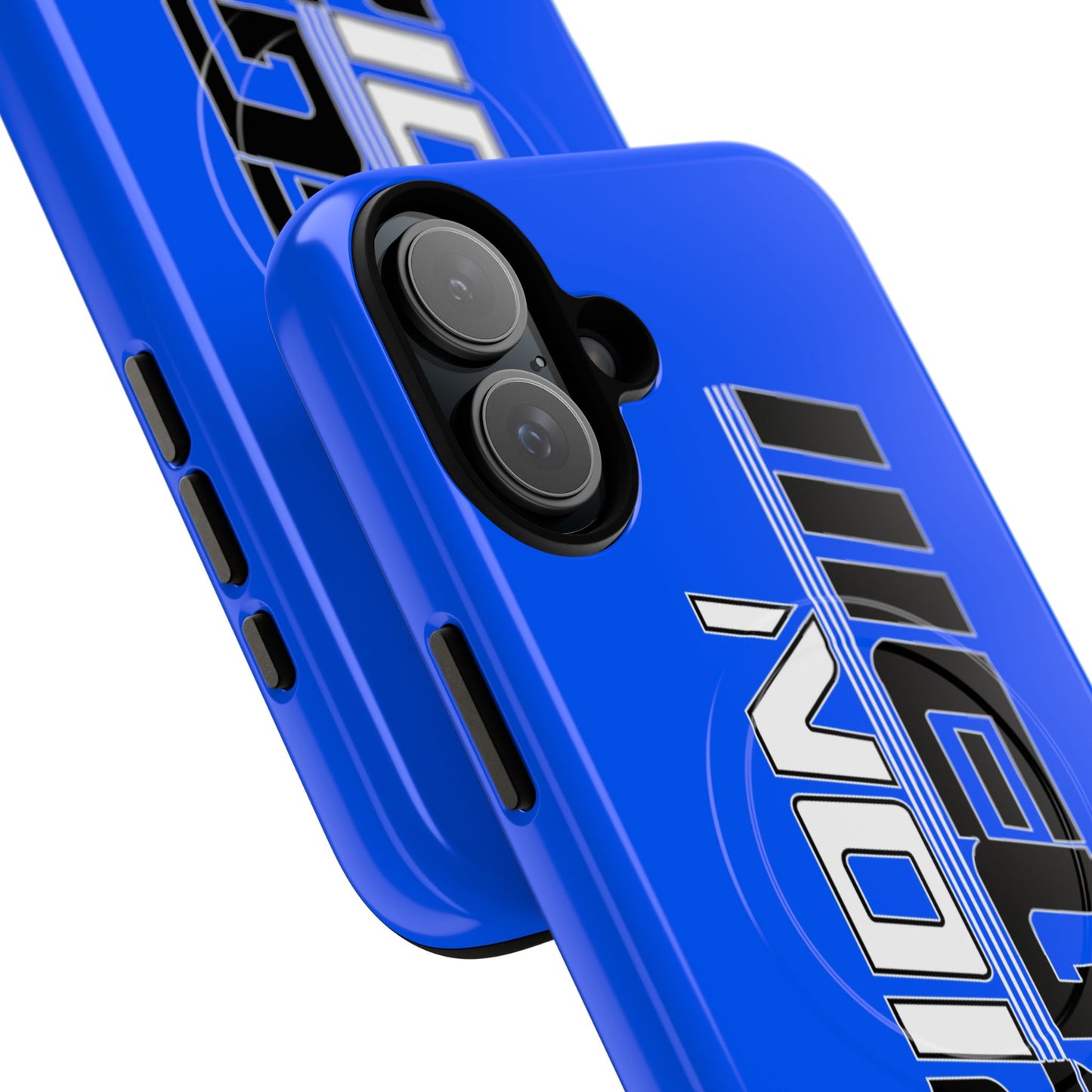 Illegal NoiZe Electric Blue Tough Magnetic iPhone Case