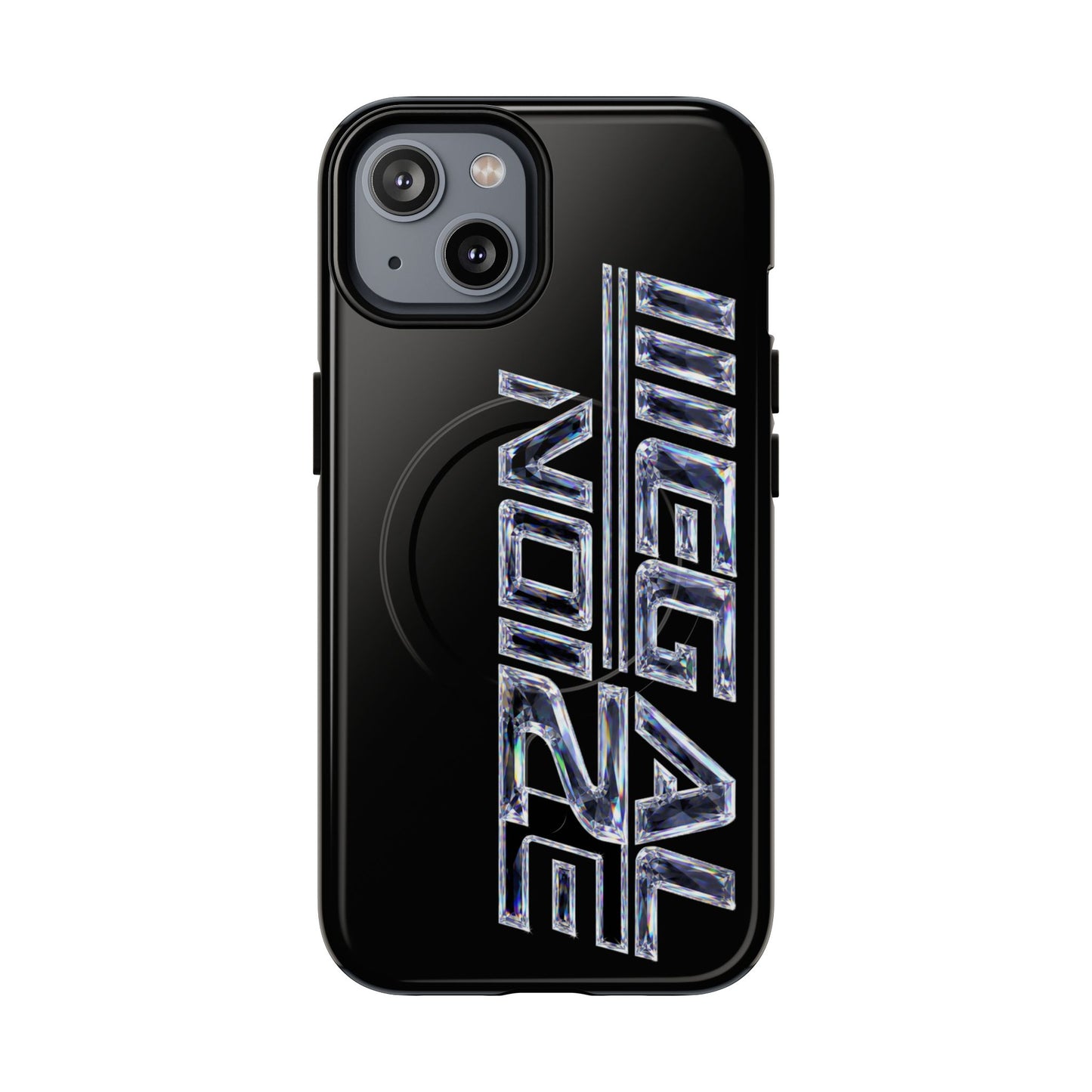 Illegal NoiZe Black Diamond Tough Magnetic iPhone Case