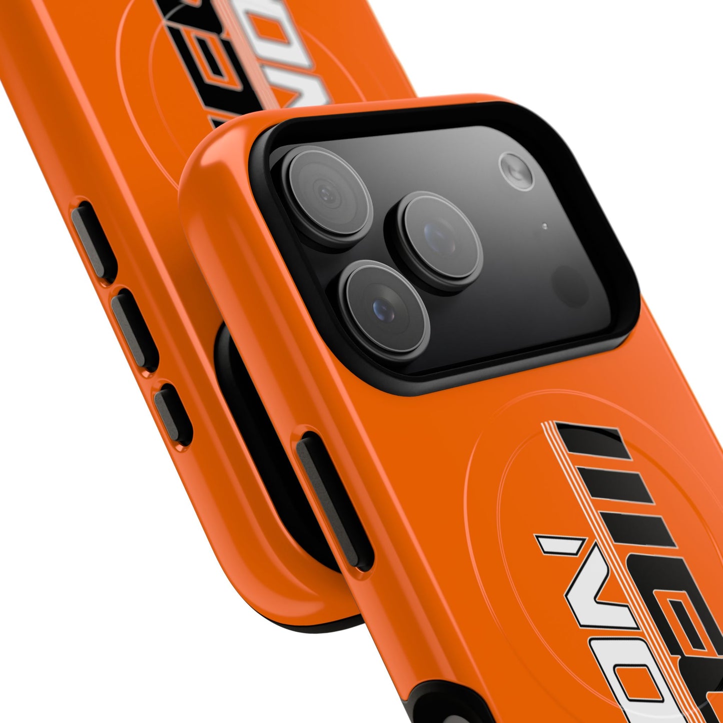 Illegal NoiZe Cosmic Orange Tough Magnetic iPhone Case